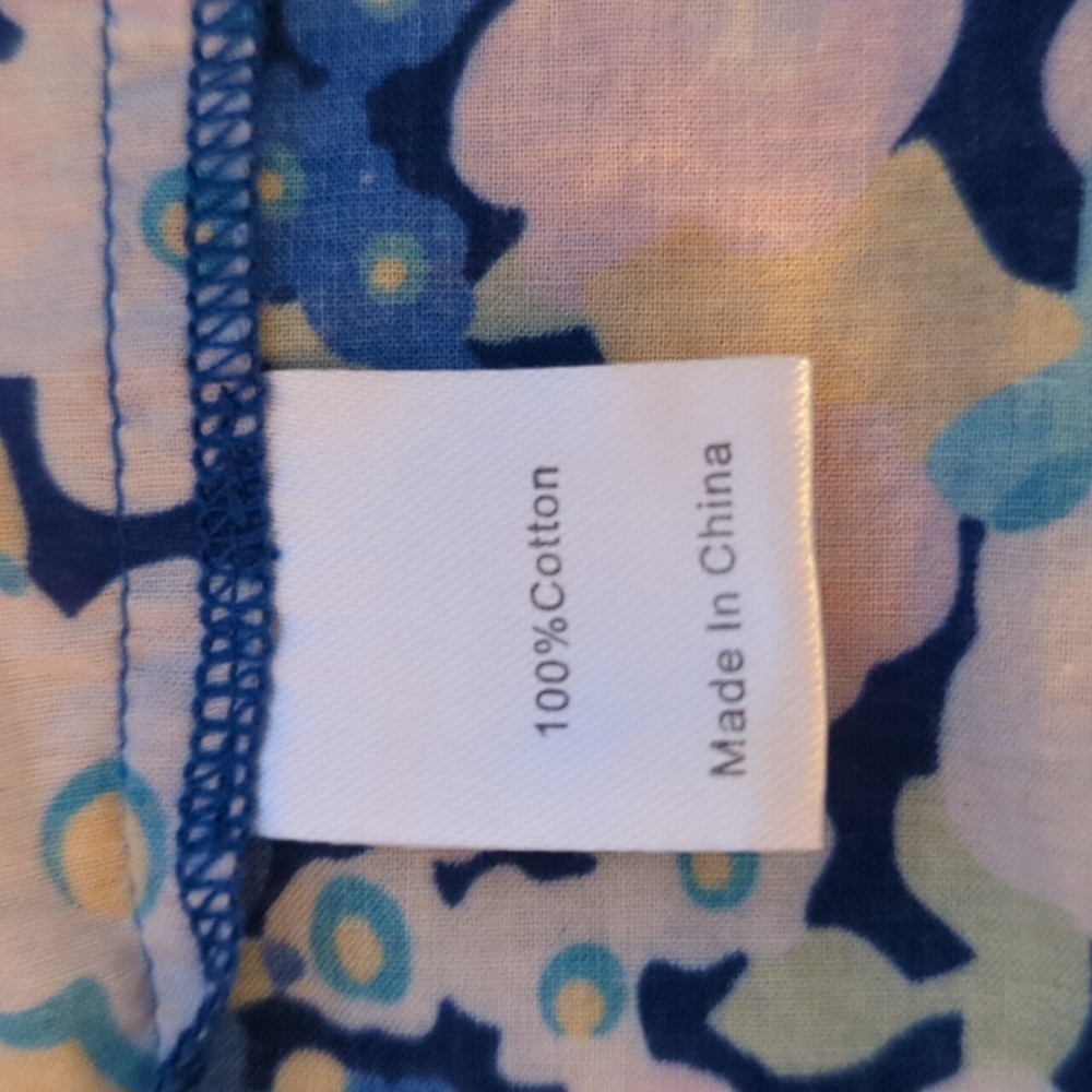 Tuckernuck Teagen Floral Popover Top size L - Picture 8 of 9